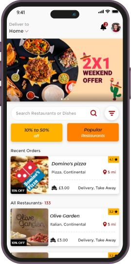 Food Delivery App Development 2