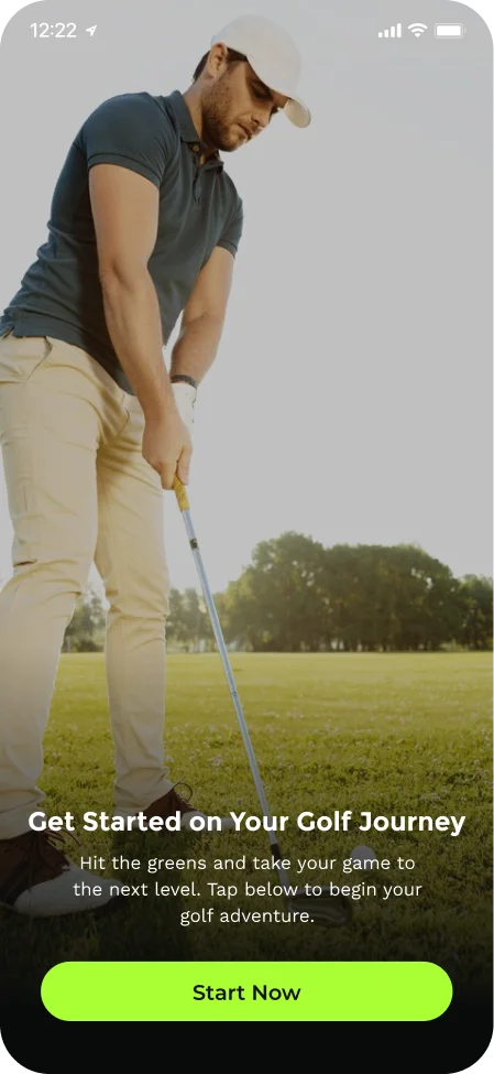 Golf Club App 1